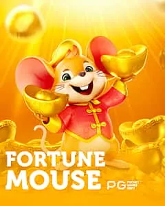 Interface do jogo Fortune Mouse com rolos girando, mostrando símbolos Wild e bônus ativados